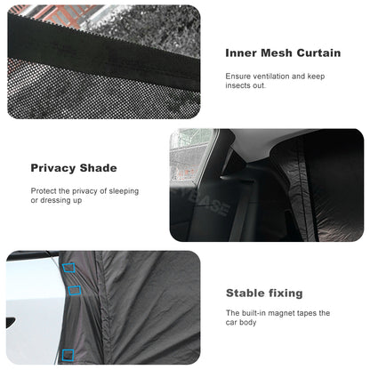 Model Y Camping Tent Tailgate Waterproof Sunshade Privacy Shade Awning Outdoor Travel Accessories for Tesla