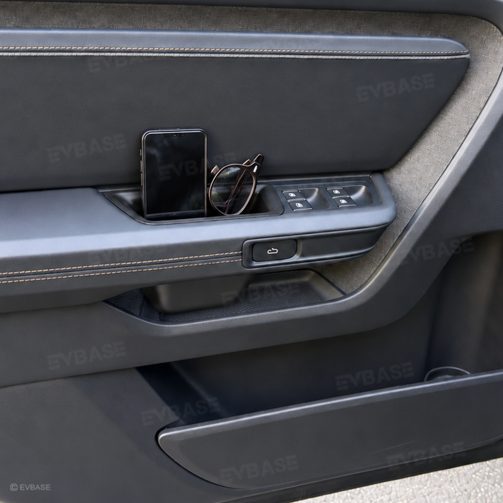 Door Handle Organizer Tray for Rivian R2 Inner Door Pull Handle Storage Box