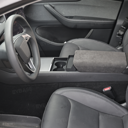 Model Y Juniper/ YL/ 3 Highland Silicone Center Console Cup Holder Insert Armrest Storage Organizer