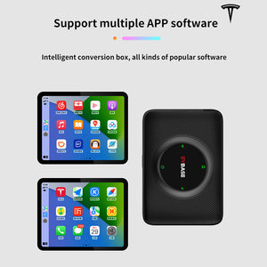 2023 Tesla Wirelessly Connect Apple Carplay on Tesla Main Screen EVBASE
