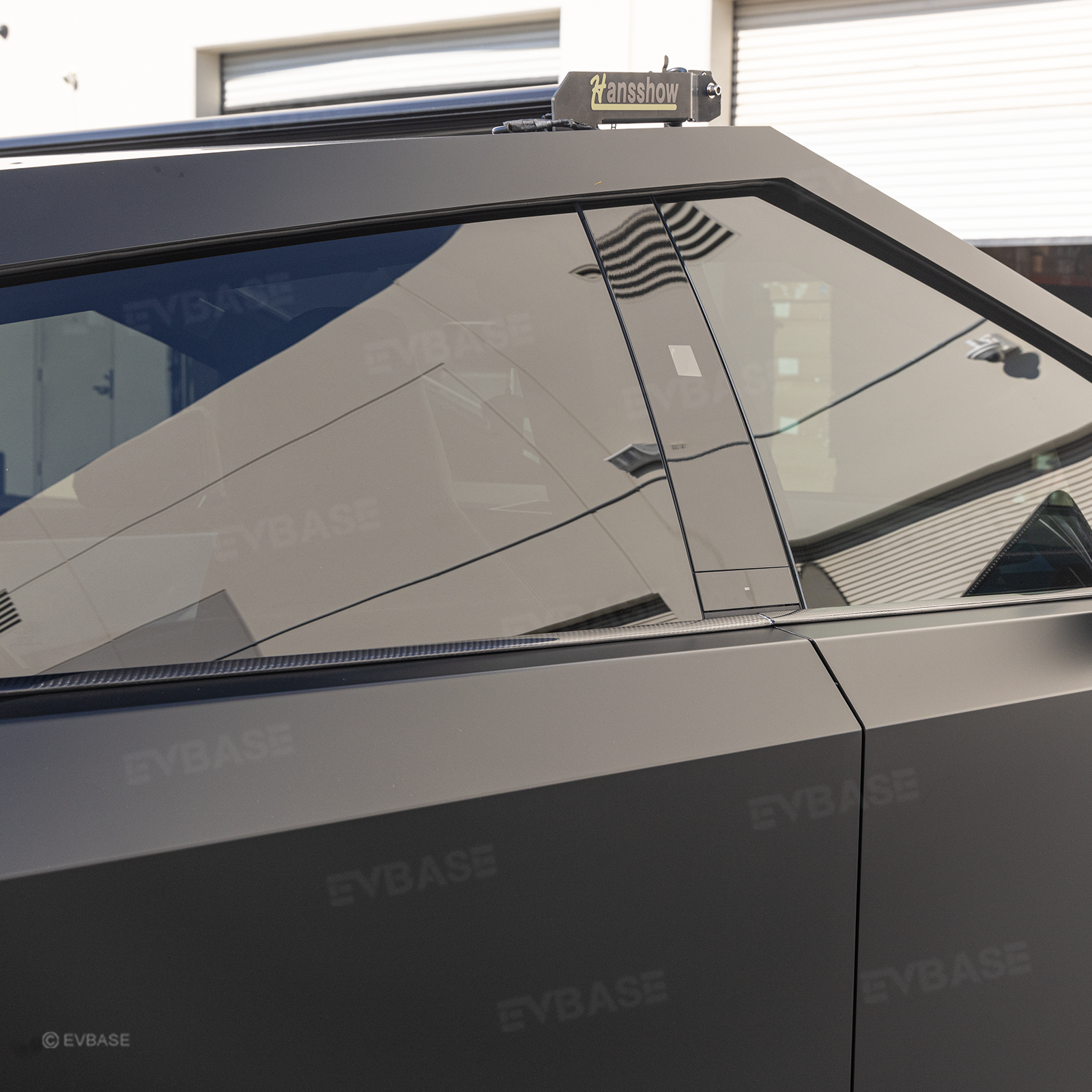 Cybertruck Window Molding Real Carbon Fiber Exterior Window Trim Overlays