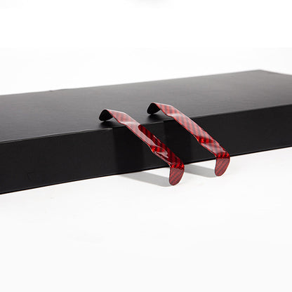 Model Y 3 Carbon Fiber Interior Accessories Seat Belt Fascia Cover for Tesla