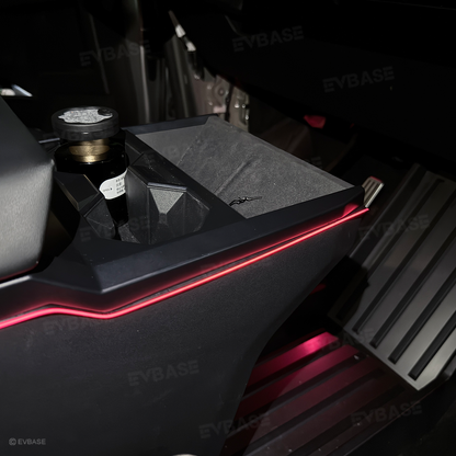 Cybertruck Interior Ambient Lighting Center Console RGB Chasing Lights LED Light Strip with OEM Screen Control