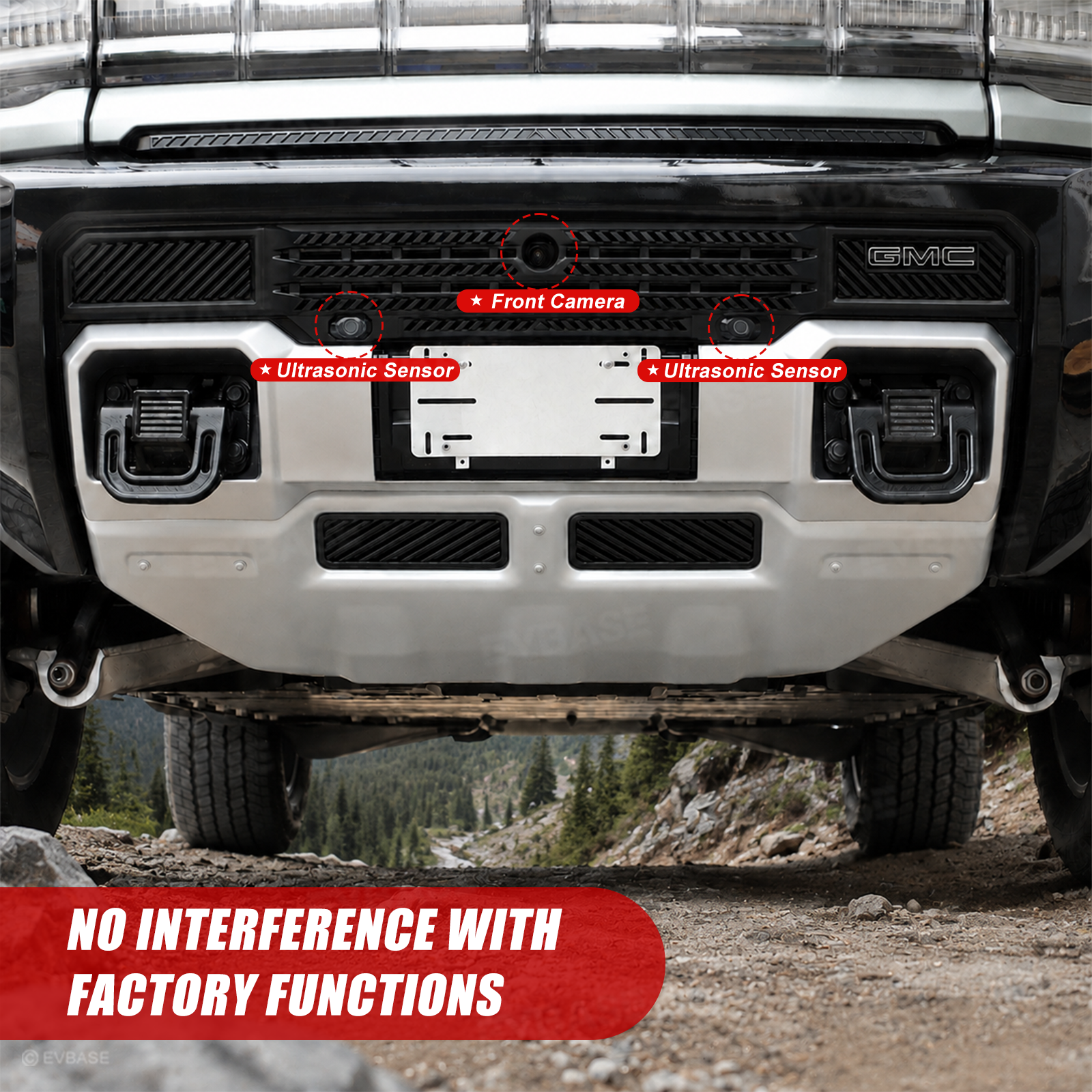 Hummer EV Front Bumper Grille Mesh Insert Front Radiator Protection Bug & Debris Screen