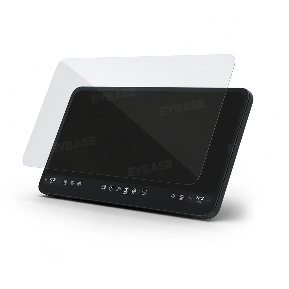 Screen Protector for Rivian R2 Center Touchscreen & Instrument Cluster HD Clear Tempered Glass Screen Protector Set