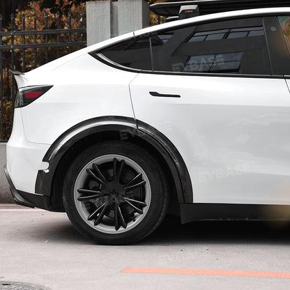 Model Y Fender Flares Wide Body Wheel Arches Extensions Edge Trim Protector With Radar Cutout for Tesla
