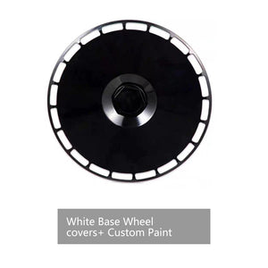 DIY Tesla Model 3 Y Custom Graphic Aerodisc Wheel Covers 4PCS 19Inch Full Coverage