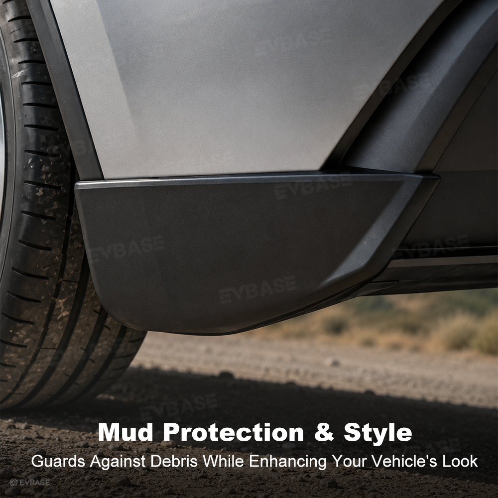 Model Y Juniper Front & Rear Mud Flaps Corner Guards OEM-Style Splash Guards Corner Protectors