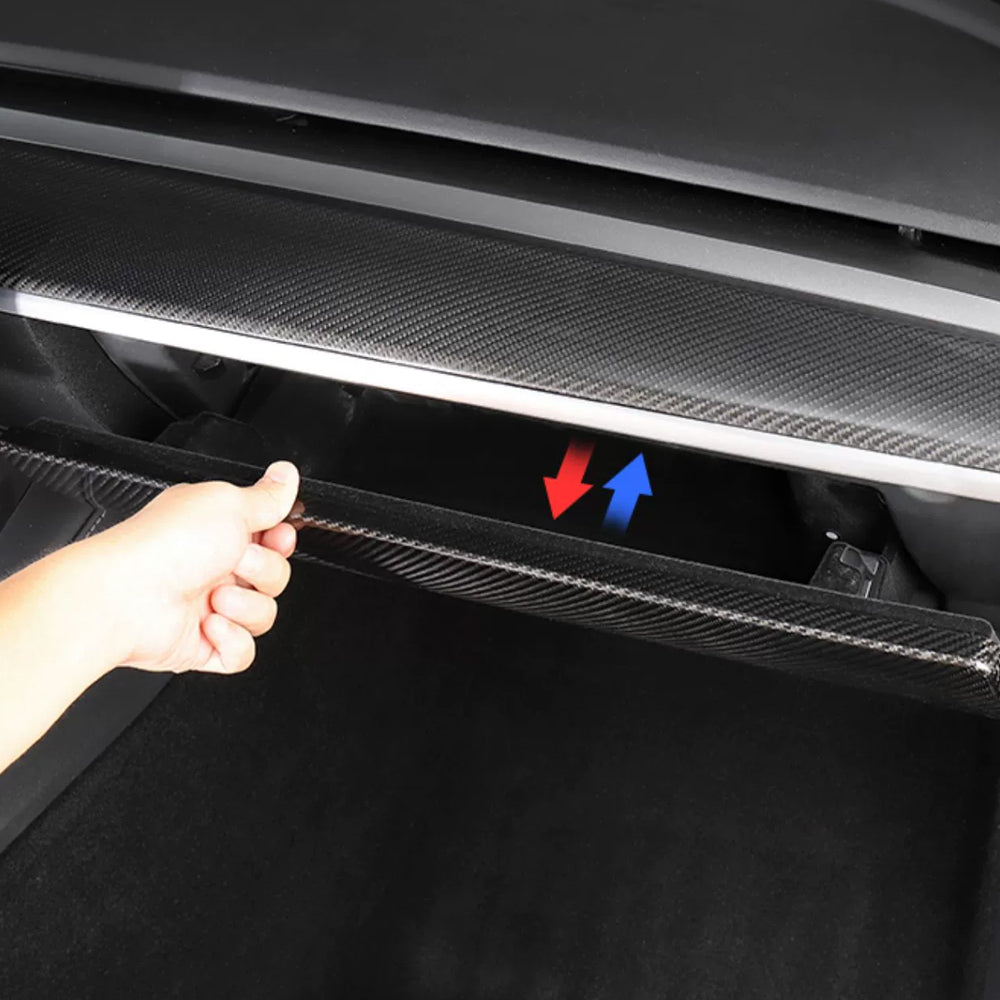 Model Y 3 Carbon Fiber Interior Accessories Glove Box Cover for Tesla