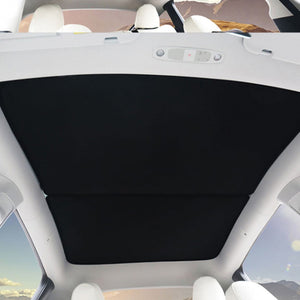 EVBASE Tesla Model 3 Y Roof Parasol 2023 Nueva actualización Glass Roof Roof Sun Shade