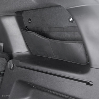 Rear Quarter Window Sunshade for Rivian R2 2-in-1 Privacy Cover with Storage Organizer Pocket