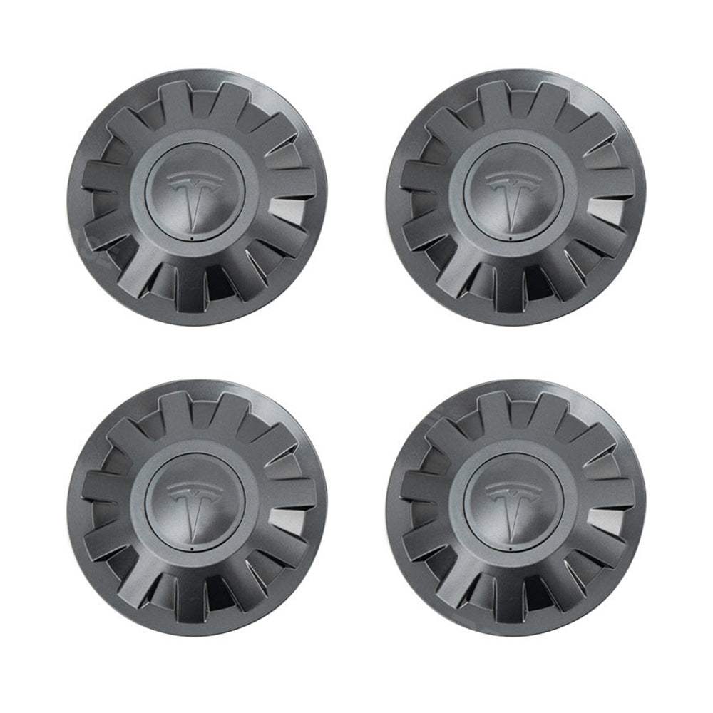 EVBASE Tesla Model 3 Highland Wheel Center Hub Caps 18 Inch Überturbine Wheel Center Caps Kit 4PCS