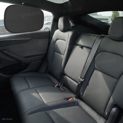 Model Y Juniper Front & Rear Side Window Shades Static Cling Window Sunshade UV Protection & Heat Reduction for Tesla Model Y/3/X/S/Cybertruck