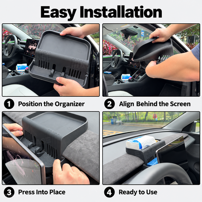 Model Y Juniper/ 3 Highland/ Y L Dashboard Storage Tray with Phone Holder & ETC Bracket