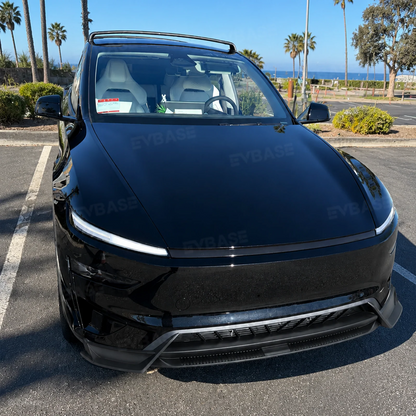 Model Y Juniper Front Bumper Lip Spoiler Fascia Splitter Sporty Style for Tesla Body Kit
