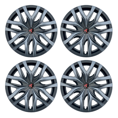 Model 3 Highland Wheel Covers 18" Photon Wheels Hubcaps Inspired By Model Y Performance
