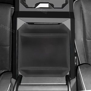 Tesla Cybertruck Armrest Box Organizer Storage Box ABS Flocked Liner Center Console Tray EVBASE