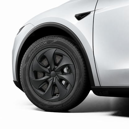 Model Y Juniper Standard 18inch Wheel Covers Turbine Blade Style Hubcaps 4PCS