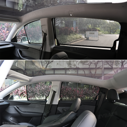 Model Y/ Y Juniper / YL Side Window Sunshade Set UV & Heat Protection Privacy Covers