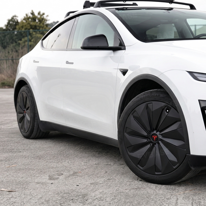 Model Y Juniper Wheel Covers 19 Inch Aero Turbine Style Hubcaps