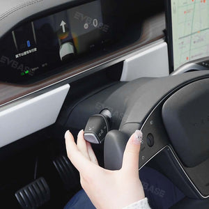 EVBASE Tesla Model S X Gear Shift Switch Stalk Control Turn Signal Lever Upgrade Kit