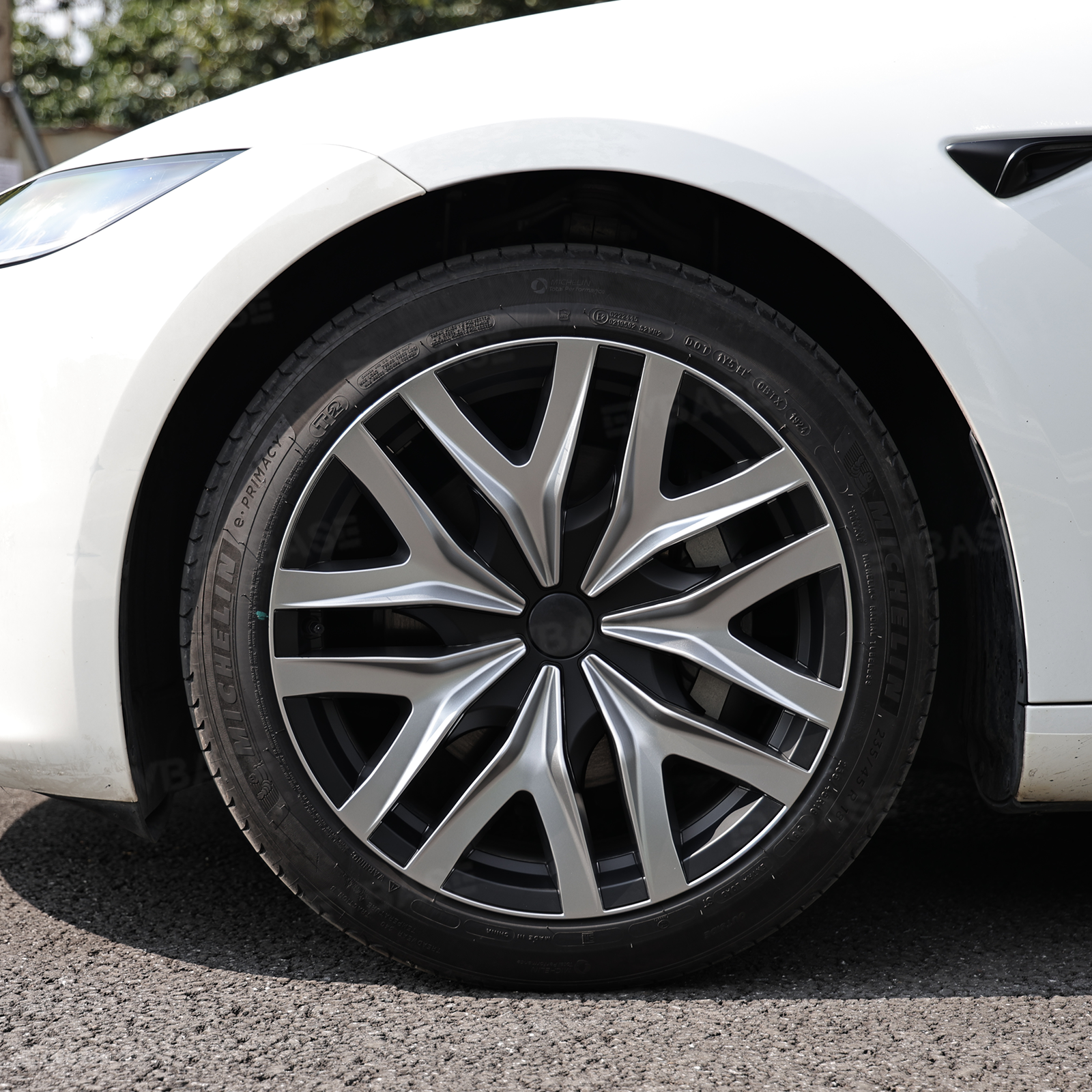 Model 3 Highland Wheel Covers 18" Photon Wheels Hubcaps Inspired By Model Y Performance