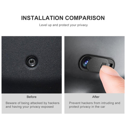 Model 3 Y X S Car Camera Privacy Protection Cover Sticker for Tesla Interior Accessories
