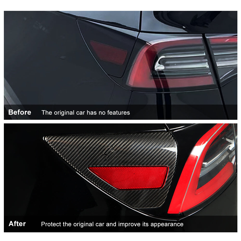 EVBASE Model 3 Y X S Charging Port Cover Real Carbon Fiber For Tesla