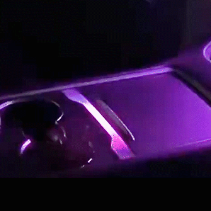 Tesla RGB USB Hub Adapter With Ambient Light Model 3 Highland & Model Y Juniper Center Console Multiport