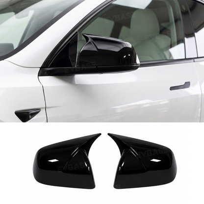 Model Y Juniper Side Mirror Cap Covers ABS Performance-Inspired Styling Rearview Mirror Caps