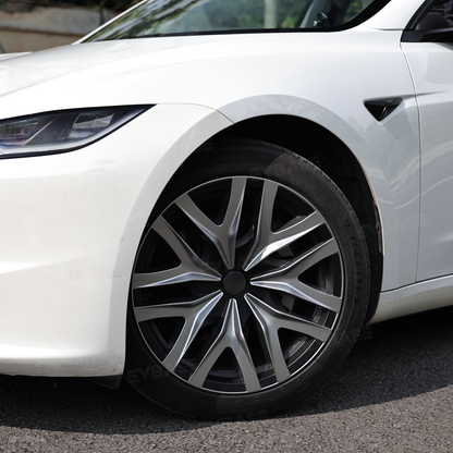 Model 3 Highland Wheel Covers 18" Photon Wheels Hubcaps Inspired By Model Y Performance