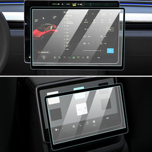 Model 3 Highland Tempered Glass Screen Protector for Dashboard Rear Touchscreen Anti-Scratch