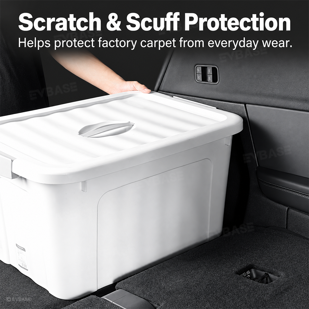 Model Y L Rear Trunk Side Panel Protectors TPE Interior Protection Covers