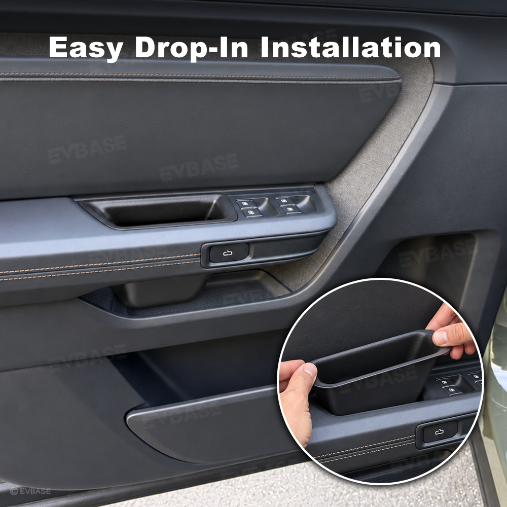 Door Handle Organizer Tray for Rivian R2 Inner Door Pull Handle Storage Box