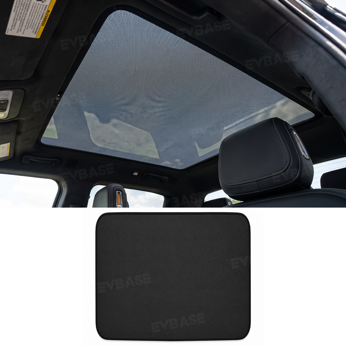 Panoramic Glass Roof Sunshade for Rivian R2 Sunroof Shade UV Protection & Heat Insulation