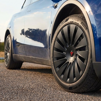 Model Y Juniper Standard 18" Wheel Covers for Tesla Aperture Wheels Induction Style Hubcaps