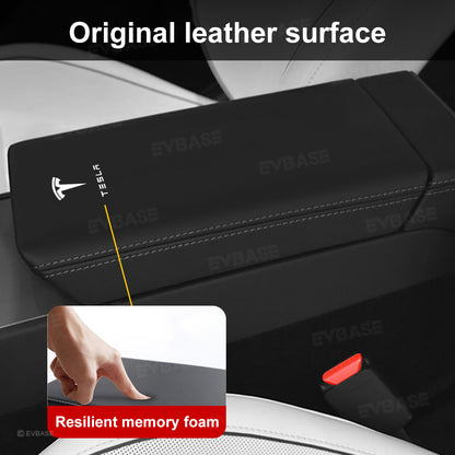 Model Y Juniper/ 3 Highland Armrest Cover Center Console Armrest Box Cover Anti-Scratch Protector with Logo