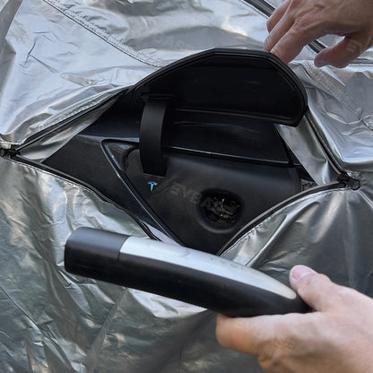 Model 3 X Y Full Car Cover Waterproof All Weather Protection Snow Proof Windproof Outdoor Car Covers for Tesla