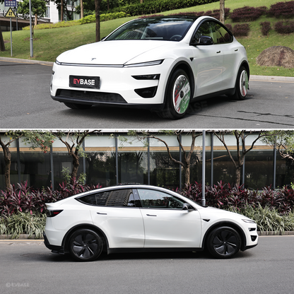 Model Y Juniper Front Bumper Side Trim Performance Style Front Bumper Fog Light Accent Trim Cover