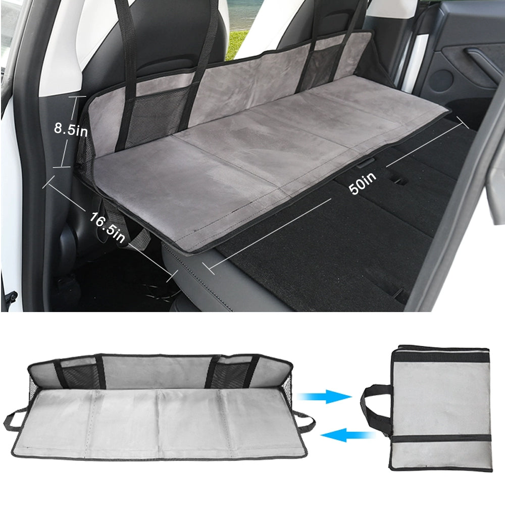 EVBASE Tesla Camping Mattress Head Guard Extension Bed Cover for Model 3 Y