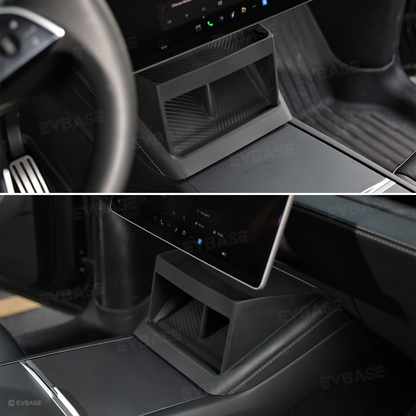 Model Y Juniper/ 3 Highland/ Y L Under-Screen Storage Organizer with Center Console Wireless Charging Pad Liner