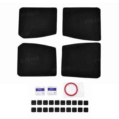 Glass Roof Sunshade for Hummer EV Silicone Electrostatic Glass Sunroof Shade Heat Insulation UV Protection Faux Suede Sun Visor