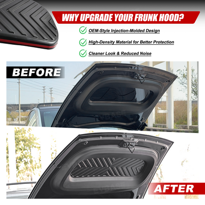 Model Y Juniper Frunk Hood Insulation Pad Frunk Lid Soundproof Protective Mat for Tesla