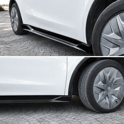 Model Y L Body Kit Full Aero Front Lip & Side Skirts & Rear Diffuser for Tesla