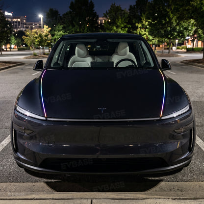 Model Y Juniper /3 Highland Front Hood RGB Ambient Lighting LED Light Strip with Smart App Control