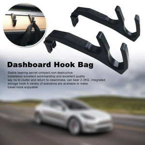 Tesla Model 3 Y Air Vent Hooks Dashboard Hanger Organizer Holder Vehicle Mount Interior Accessories