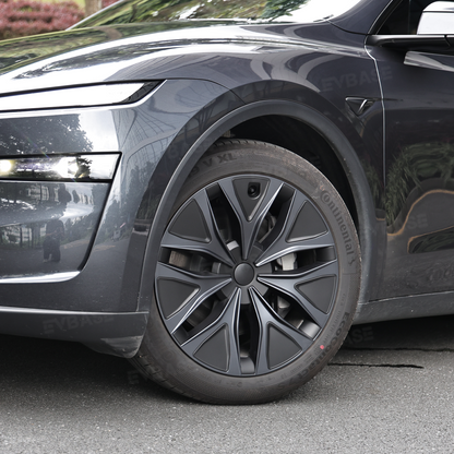 Model Y L Wheel Covers 19" Mecha Wheels Hubcaps Inspired By Model Y Performance