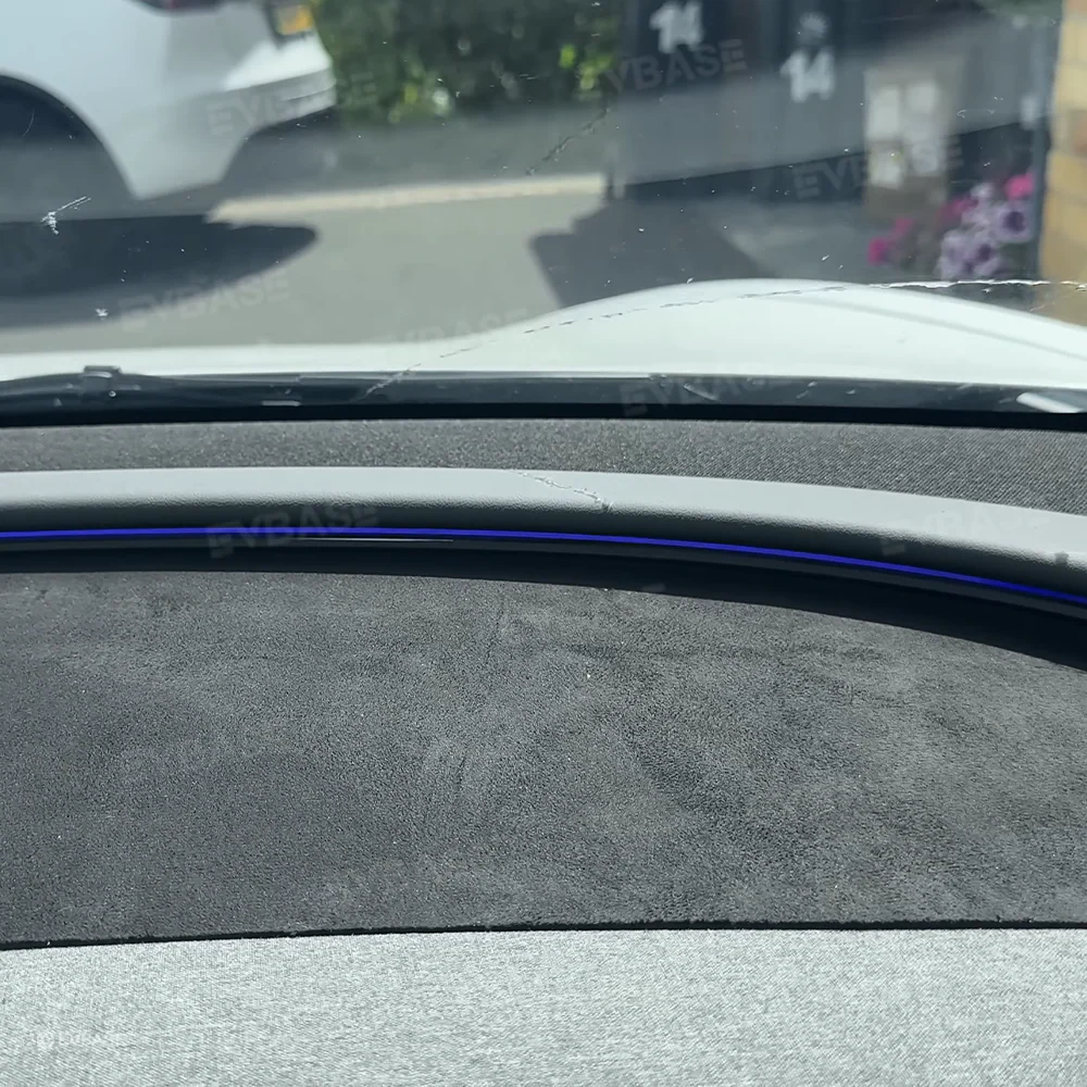 Model Y/3 Dashboard Cover Anti-Glare Sun Protection Suede Dash Mat Sunshield Dash Protector