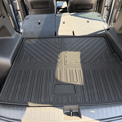 All Weather Floor Liners & Cargo Liners Frunk Mat &Trunk Mat &Rear Seat Back Protector Set for Rivian R2 Waterproof Non-Slip Protection Covers