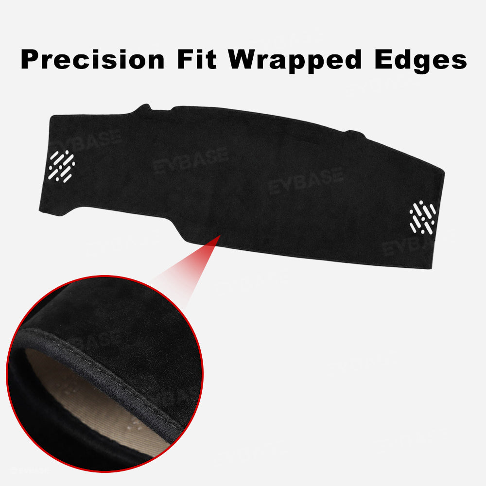 Dashboard Cover for Rivian R2 Anti-Glare Suede Dash Mat Non-Slip Sun Protection
